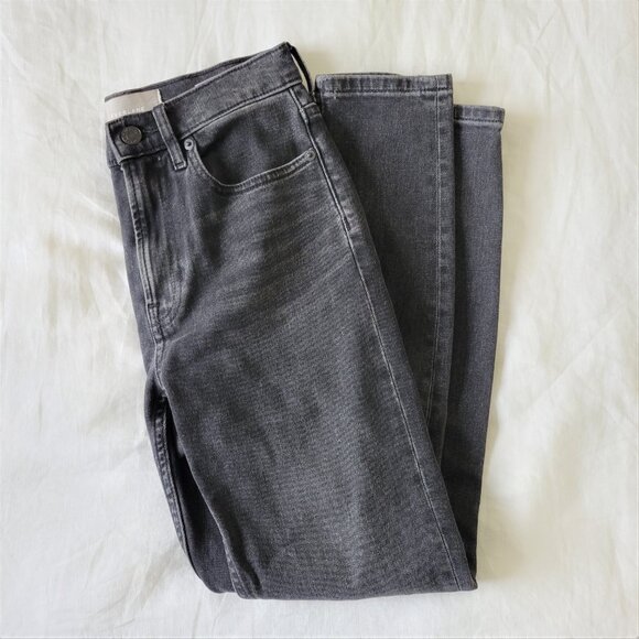 NWOT Everlane high rise jean in washed black - Picture 7 of 7